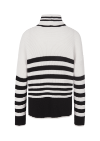 Riani ROLLKRAGEN-PULLOVER MIT STREIFEN Valentinstagsangebot