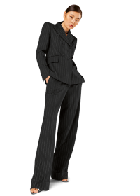 Riani WIDE-FIT-HOSE MIT NADELSTREIFEN Im Verkauf