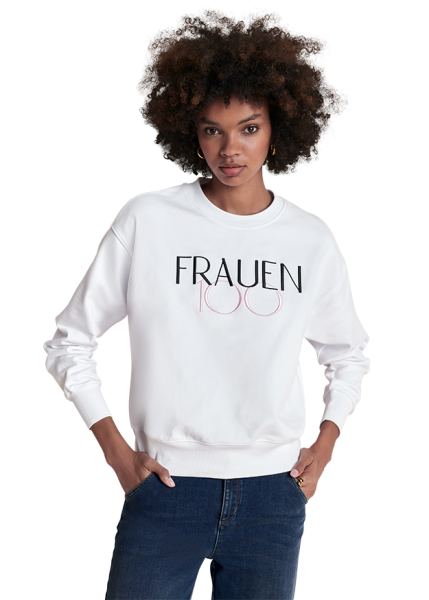 Riani JERSEY-SWEATSHIRT MIT LOGO im Angebot