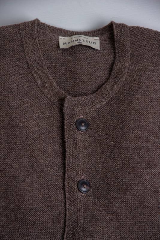 Rockmacherin Wolf Herren-Strickjacke Versandkostenfrei