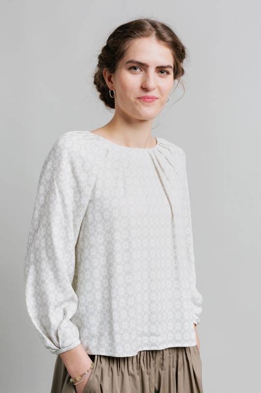 Rockmacherin Regula Elegante Damenbluse aus fließendem Viskoseflanell Nur für heute