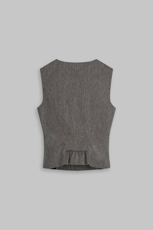 Rockmacherin Nanni Dobler Trachtenweste aus elastischem Baumwoll-Jacquard mit Baumwollfutter zollfrei