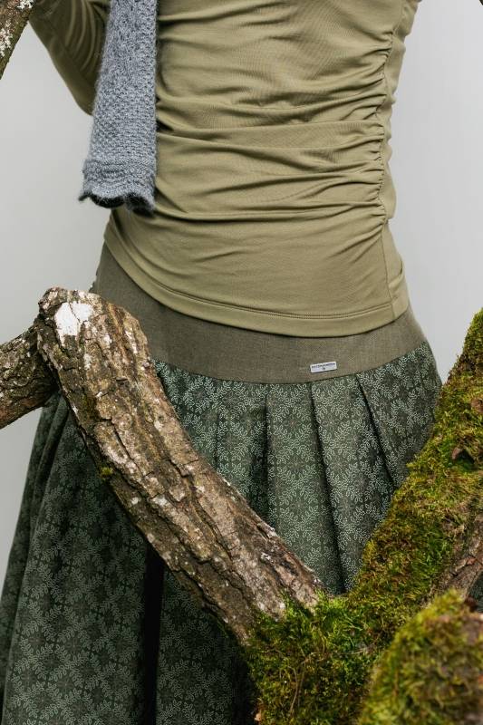 Rockmacherin Malou Langarm-Shirt mit Raffung Fabrikverkauf