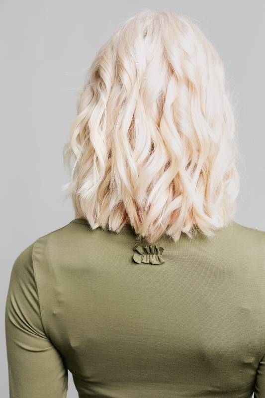 Rockmacherin Malou Langarm-Shirt mit Raffung Fabrikverkauf