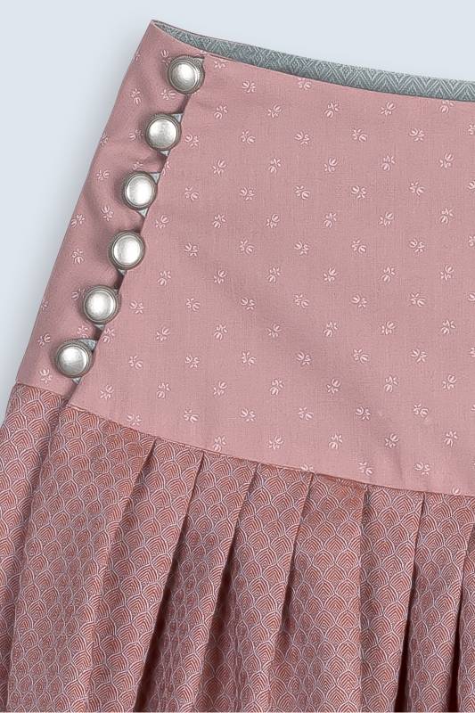 Rockmacherin Pfingstox Damen-Trachtenrock mit feinstem Baumwolljacquard Saisonale Angebote