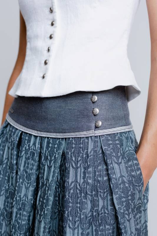 Rockmacherin Himmi Trachctenrock in Midilänge mit strukturiertem Jacquard Kauf eins, bekomm eins gratis
