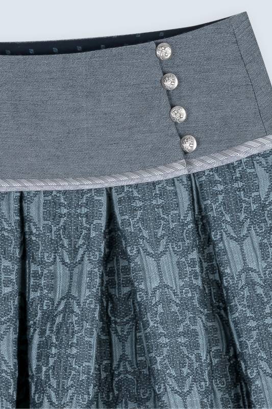 Rockmacherin Himmi Trachctenrock in Midilänge mit strukturiertem Jacquard Kauf eins, bekomm eins gratis
