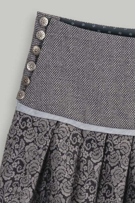 Rockmacherin Tähstund Trachtenrock mit edlem Wolljacquard Nur für heute
