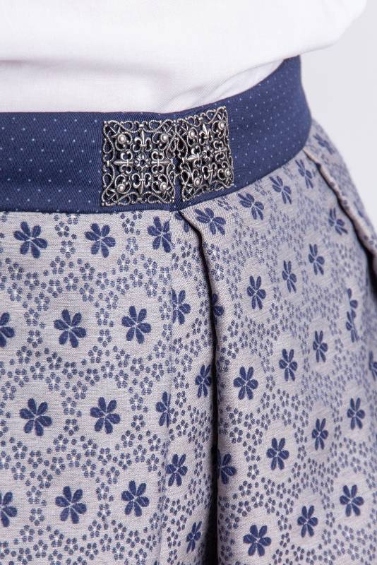 Rockmacherin Rock Münter grau blau im Angebot