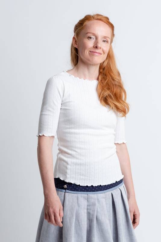 Rockmacherin Mona Trachtenshirt aus Biobaumwolle mit halblangem Ärmel Versandkostenfrei