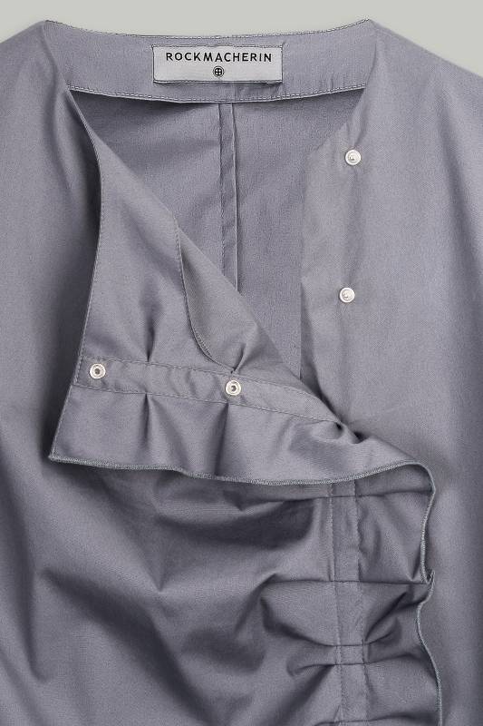 Rockmacherin Lara Trachtenbluse mit asymetrischer Rüsche Preisnachlass