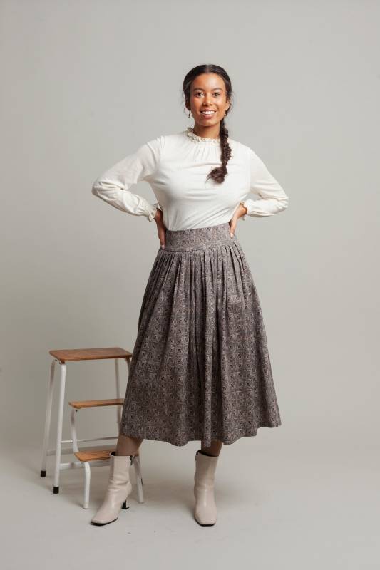 Rockmacherin Selma Shirtbluse aus Lyocell-Wolljersey Cyber Monday
