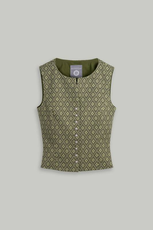 Rockmacherin Nanni Bachmann Damen Trachtenweste aus Wolljacquard Blitzangebot
