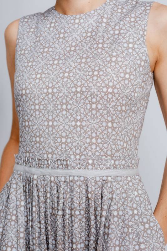 Rockmacherin Elfriede Kleid im Landhausstil mit Print auf elastischer Baumwolle Tägliche Deals