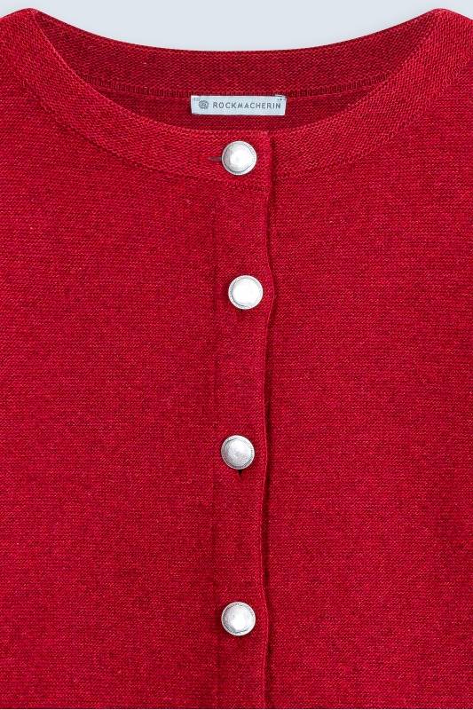 Rockmacherin Mella Strickjacke im Landhaus-Stil, mit trendig kurzem Ärmel JETZT KAUFEN