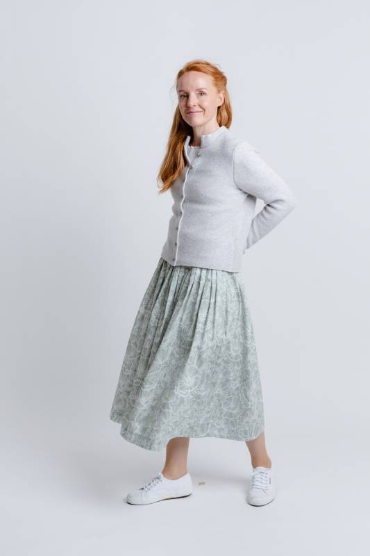 Rockmacherin Florentine Trachten-Strickjacke mit Stehkragen aus Merinowolle Neueste Stile