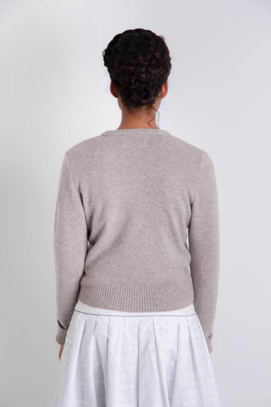 Rockmacherin Käthe light Strickjacke lehm Bis zu 55% Rabatt