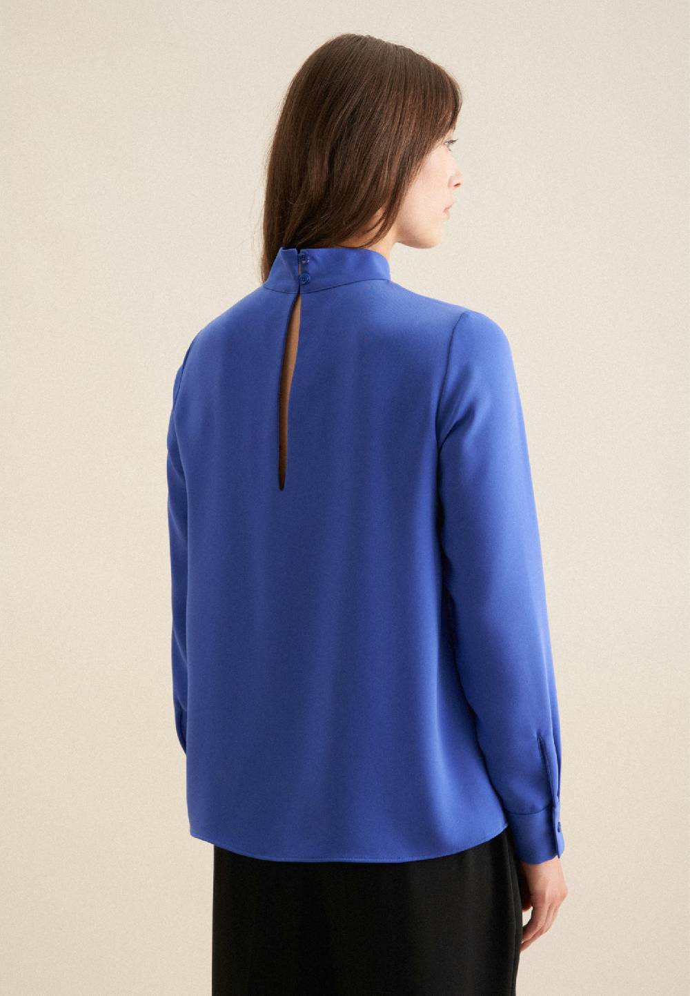 Seidensticker Krepp Stehkragenbluse Bis zu 55% Rabatt