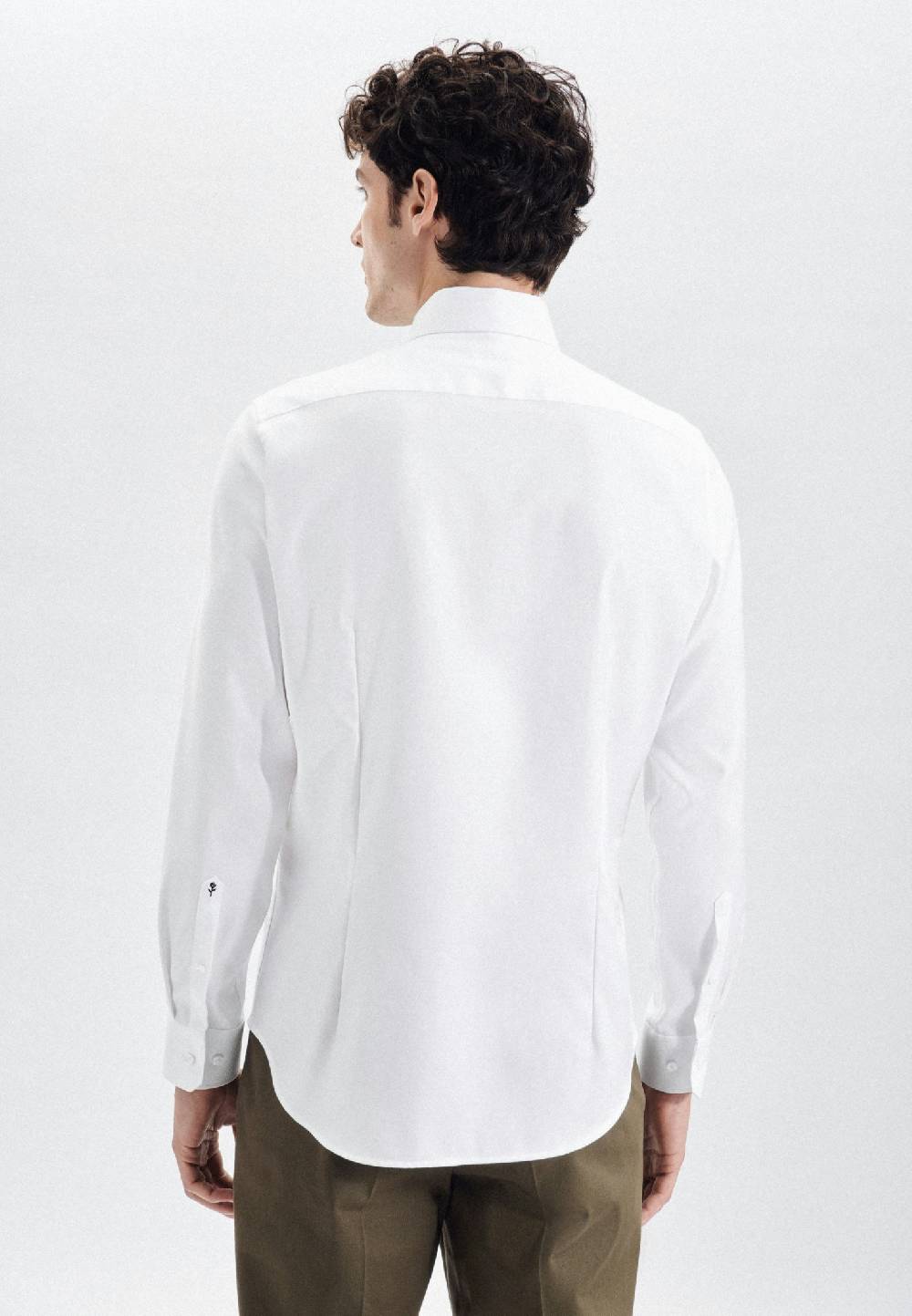 Seidensticker Bügelleichtes Twill Business Hemd in Shaped mit Kentkragen Flash Sale