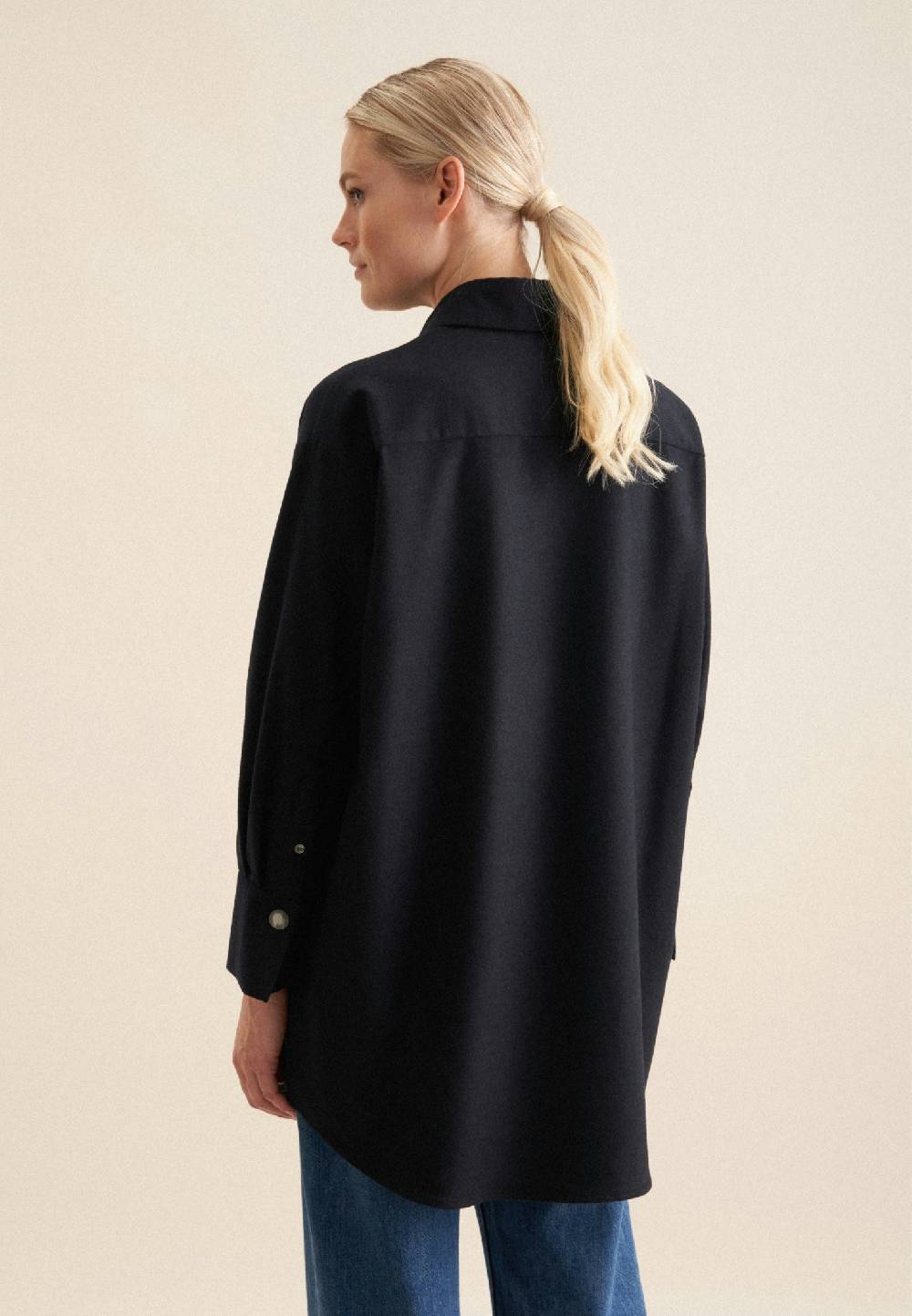 Seidensticker Flanell Longbluse Saisonschlussverkauf