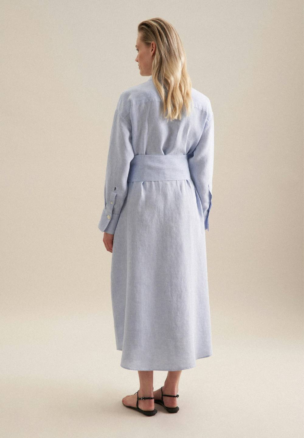Seidensticker Leinen Maxi Kleid Lagerräumung