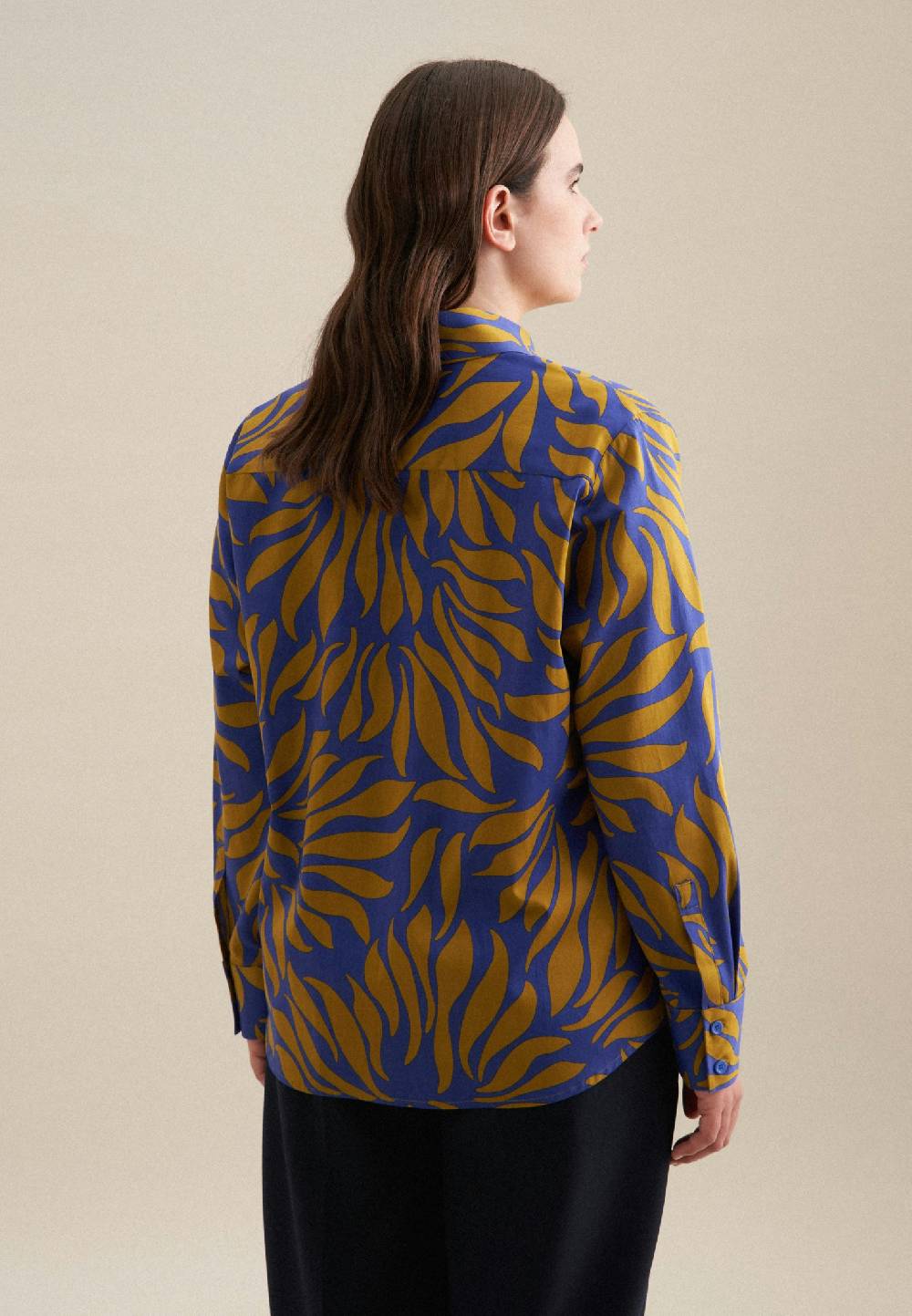 Seidensticker Curvy Kragen Hemdbluse Regular 50% Rabatt für begrenzte Zeit