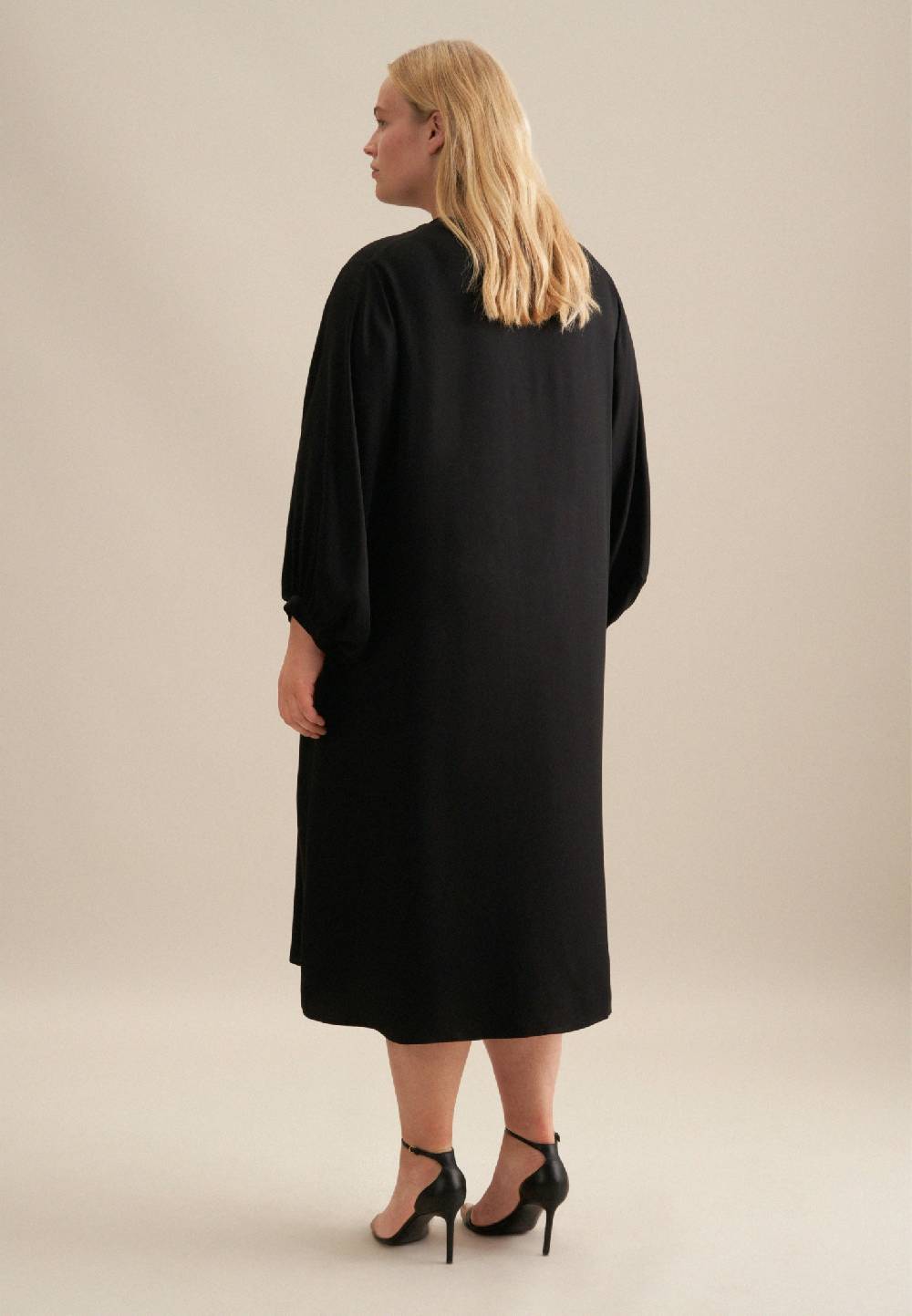 Seidensticker Curvy V-Neck Kleid Regular Outlet