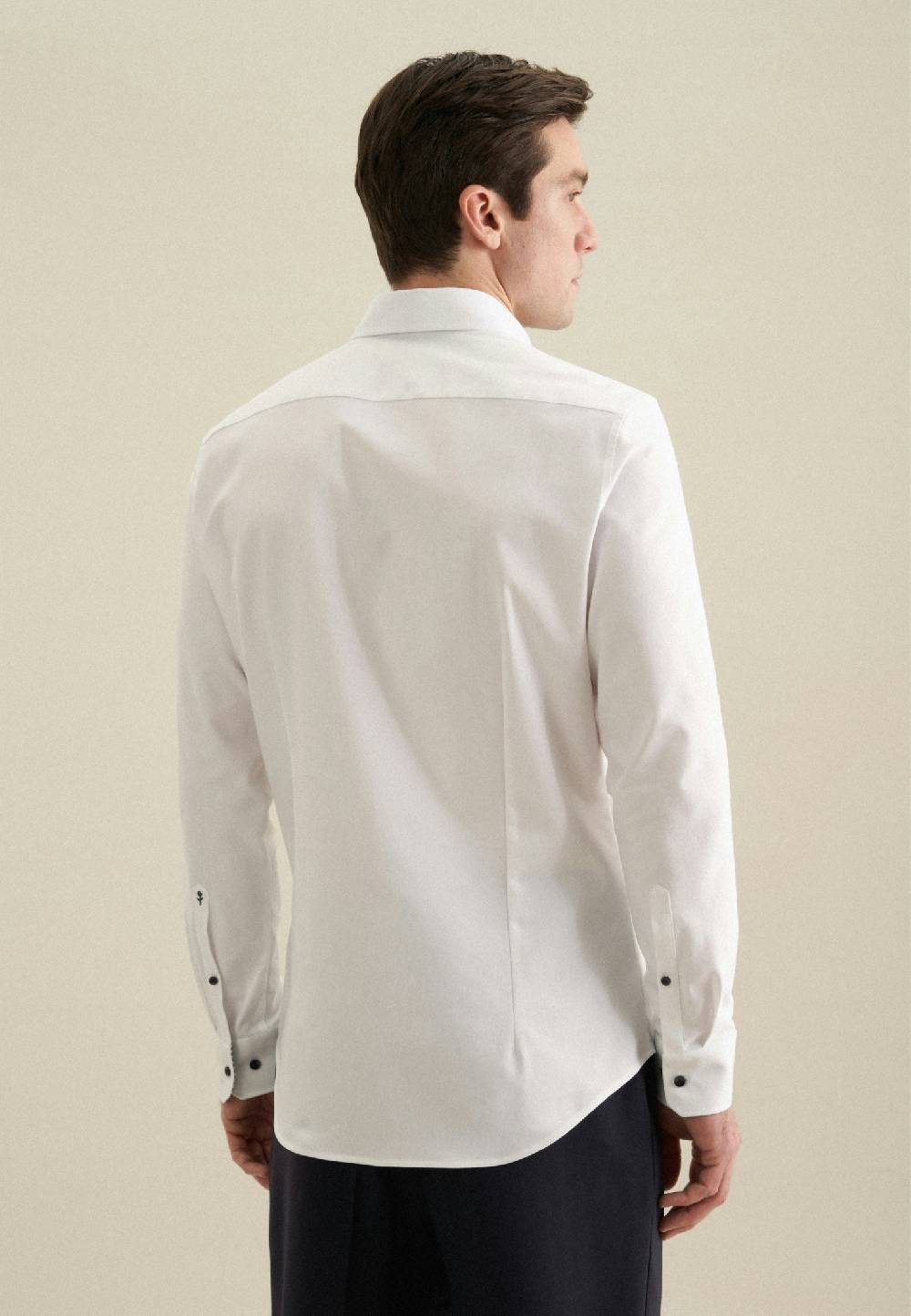 Seidensticker Twill Performance-Hemd in Slim mit Kentkragen im Angebot