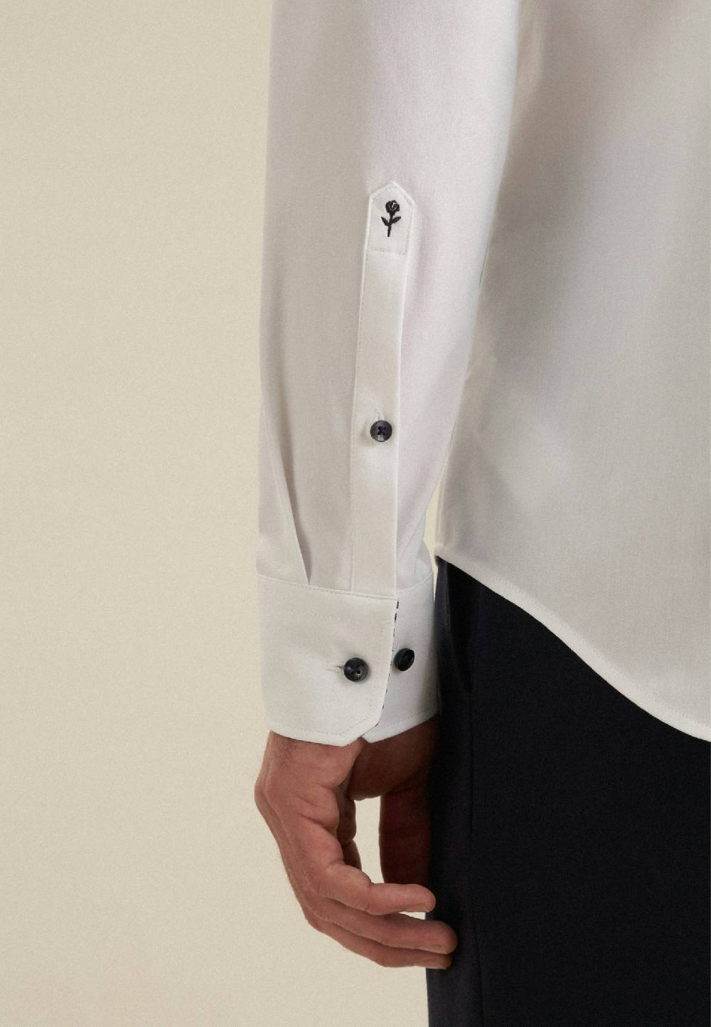 Seidensticker Twill Performance-Hemd in Slim mit Kentkragen im Angebot