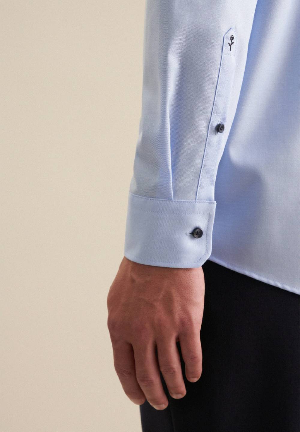 Seidensticker Bügelfreies Twill Business Hemd in Comfort mit Kentkragen Online Outlet