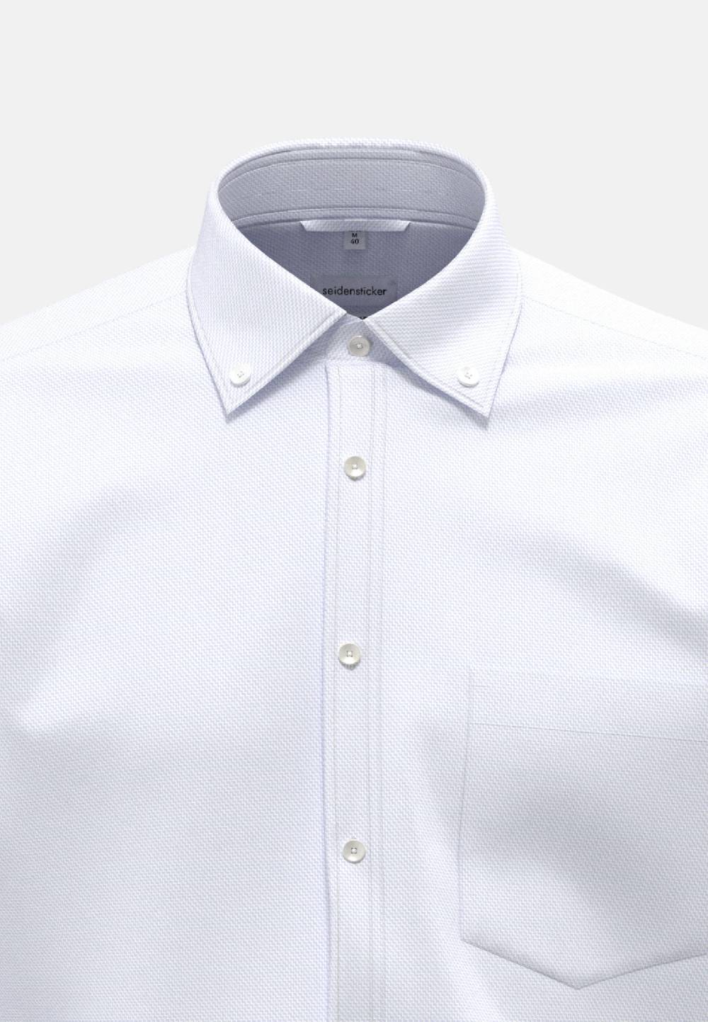 Seidensticker Bügelfreies Struktur Business Hemd in Regular mit Button-Down-Kragen Sonderangebot