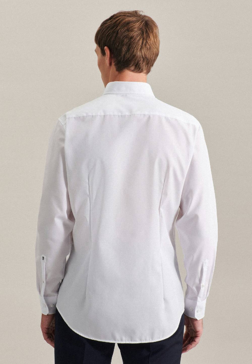 Seidensticker Bügelfreies Popeline Business Hemd in Shaped mit Button-Down-Kragen Bis zu 65% Rabatt