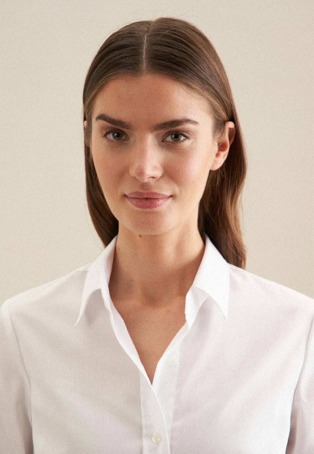 Seidensticker Bügelfreie Fil a fil Hemdbluse Online Shopping
