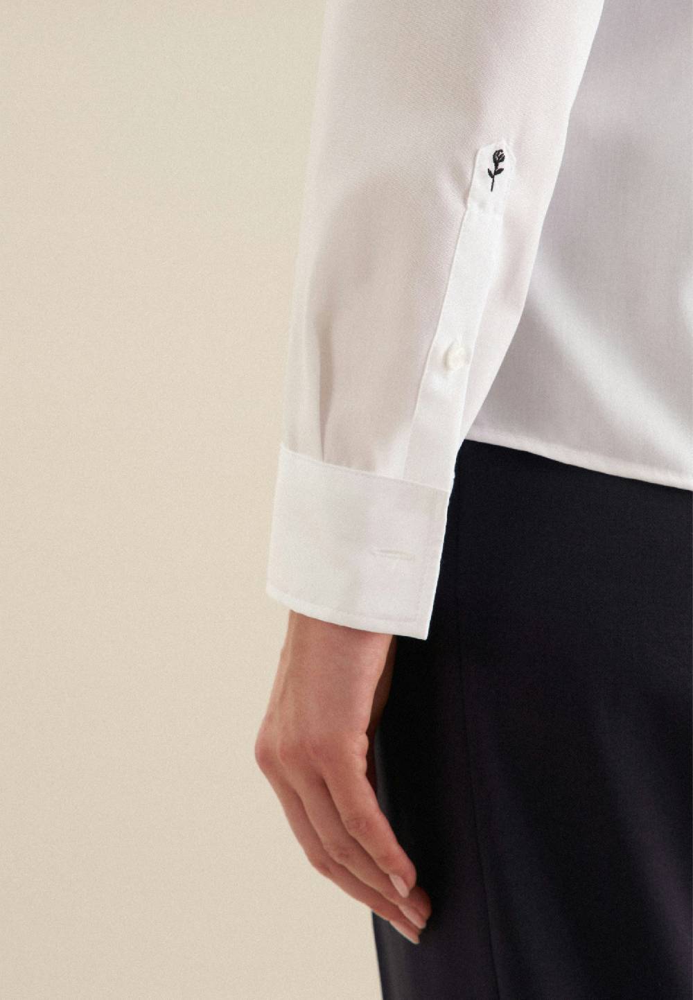 Seidensticker Bügelfreie Fil a fil Hemdbluse Preisnachlass