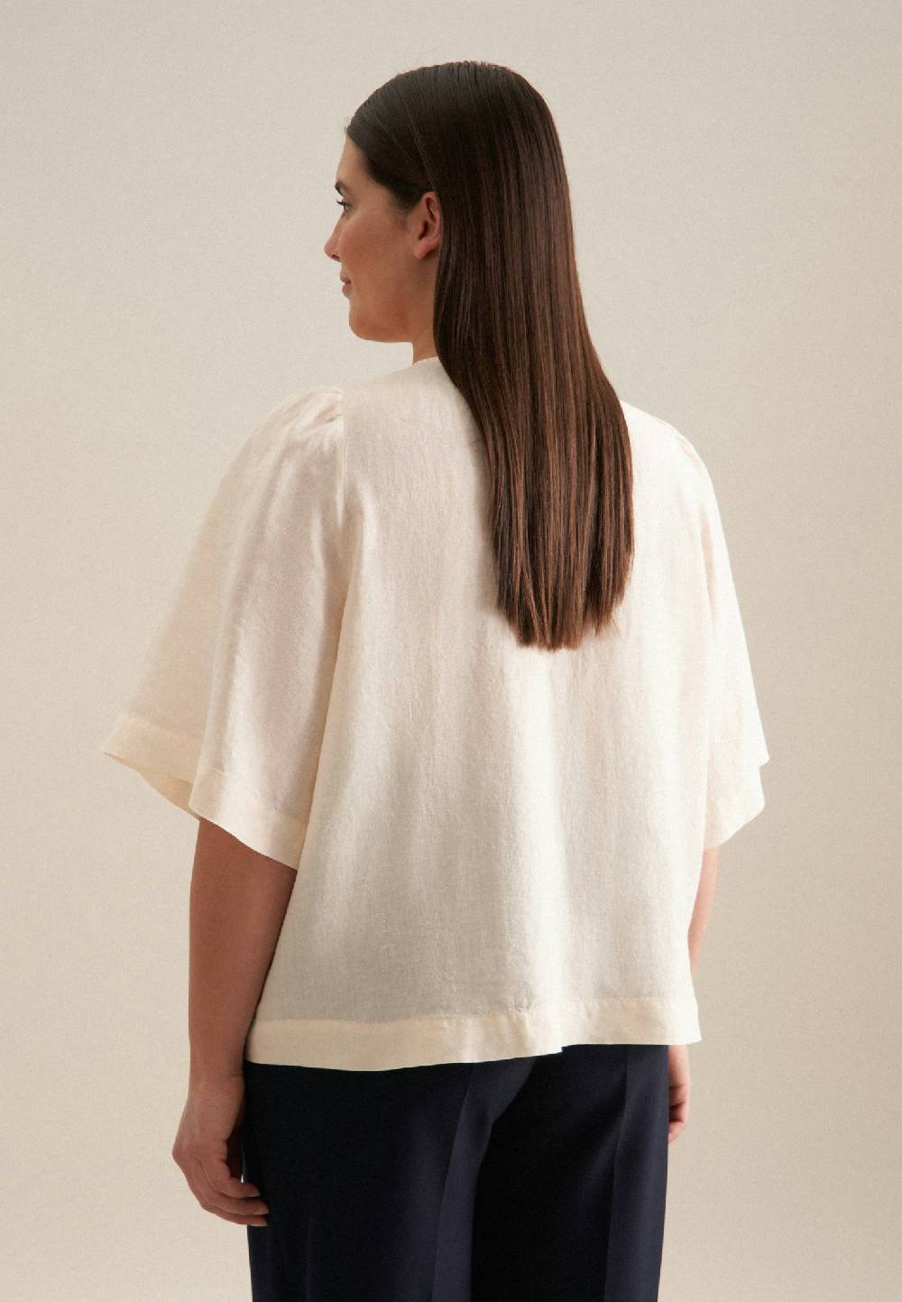 Seidensticker Curvy Rundhals Shirtbluse Regular Versandkostenfrei