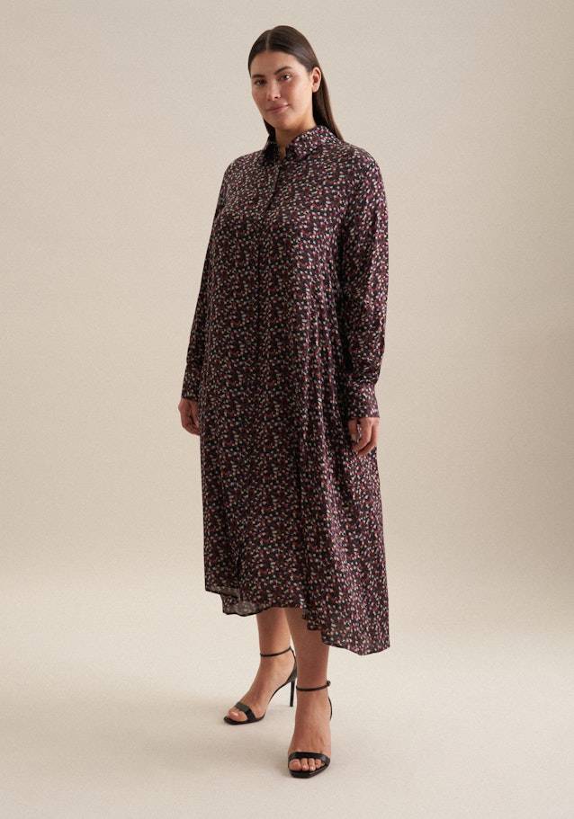 Seidensticker Curvy Kragen Kleid Regular Große Rabatte