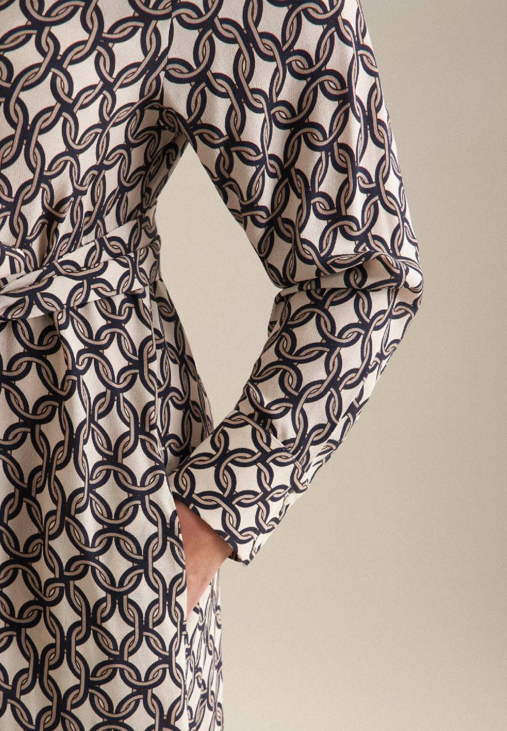 Seidensticker Curvy Kragen Kleid Regular Tiefpreis