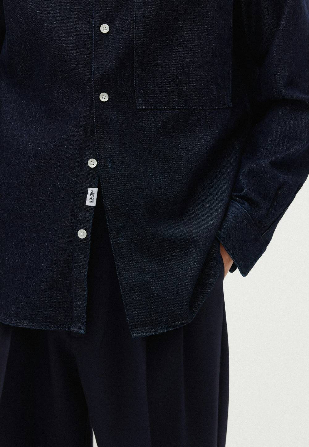 Seidensticker Denim Casual Hemd in Regular mit Button-Down-Kragen Outlet