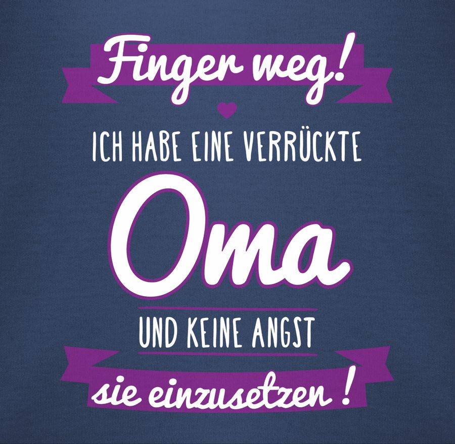 Shirtracer Ich habe eine verrückte Oma Lila Shirts & Mehr Shirtracer Zeitbegrenzte Promotion