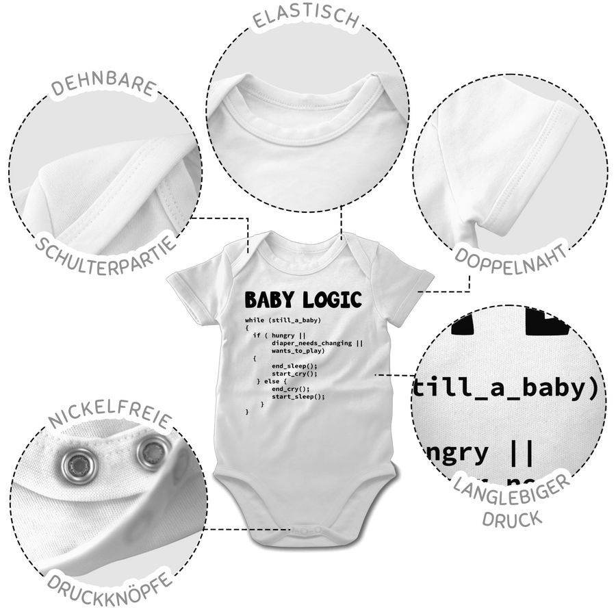 Shirtracer Nerdy Baby Logic Shirts & Mehr Shirtracer Super Rabatt