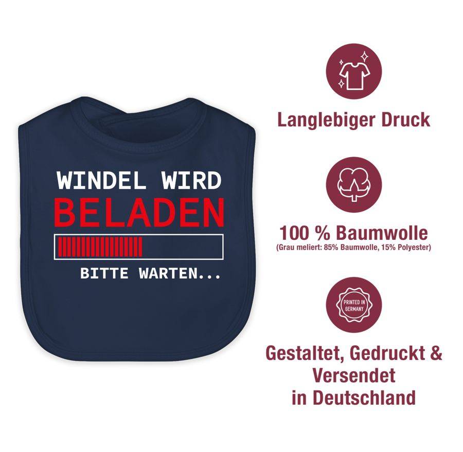 Shirtracer Windel wird beladen: Tshirt Rucksack Shirtracer Begrenzt auf 3 Tage