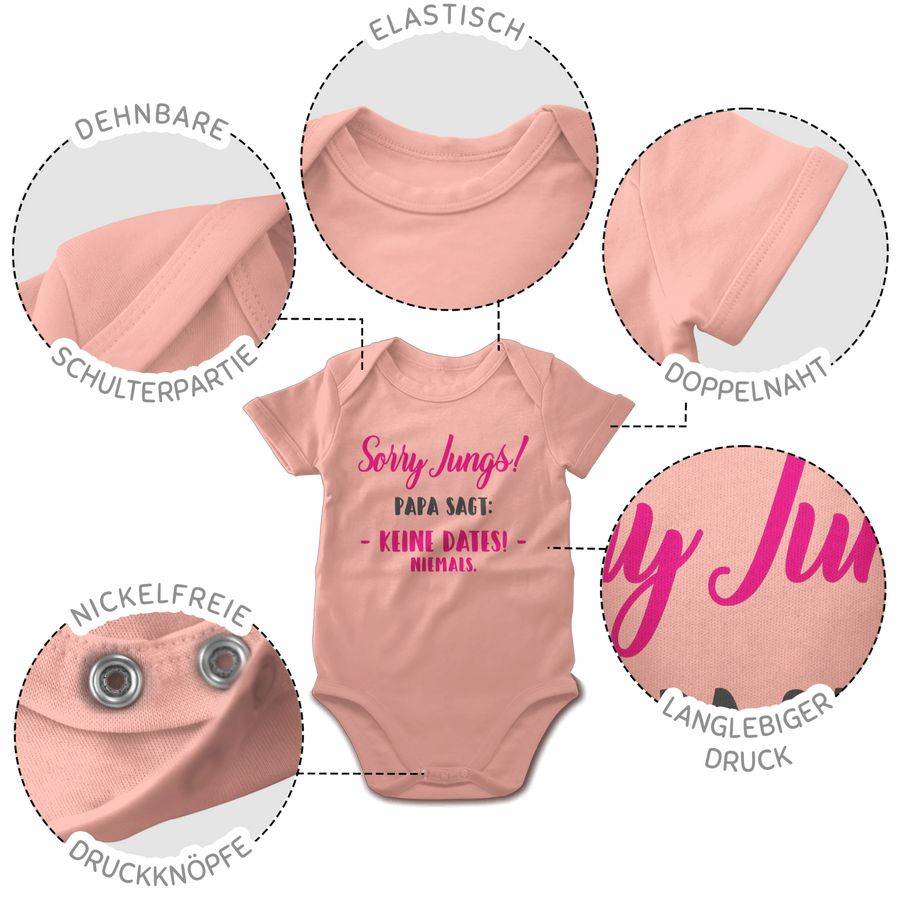 Shirtracer Sorry Jungs Papa sagt keine Dates Shirts & Mehr Shirtracer Im Verkauf