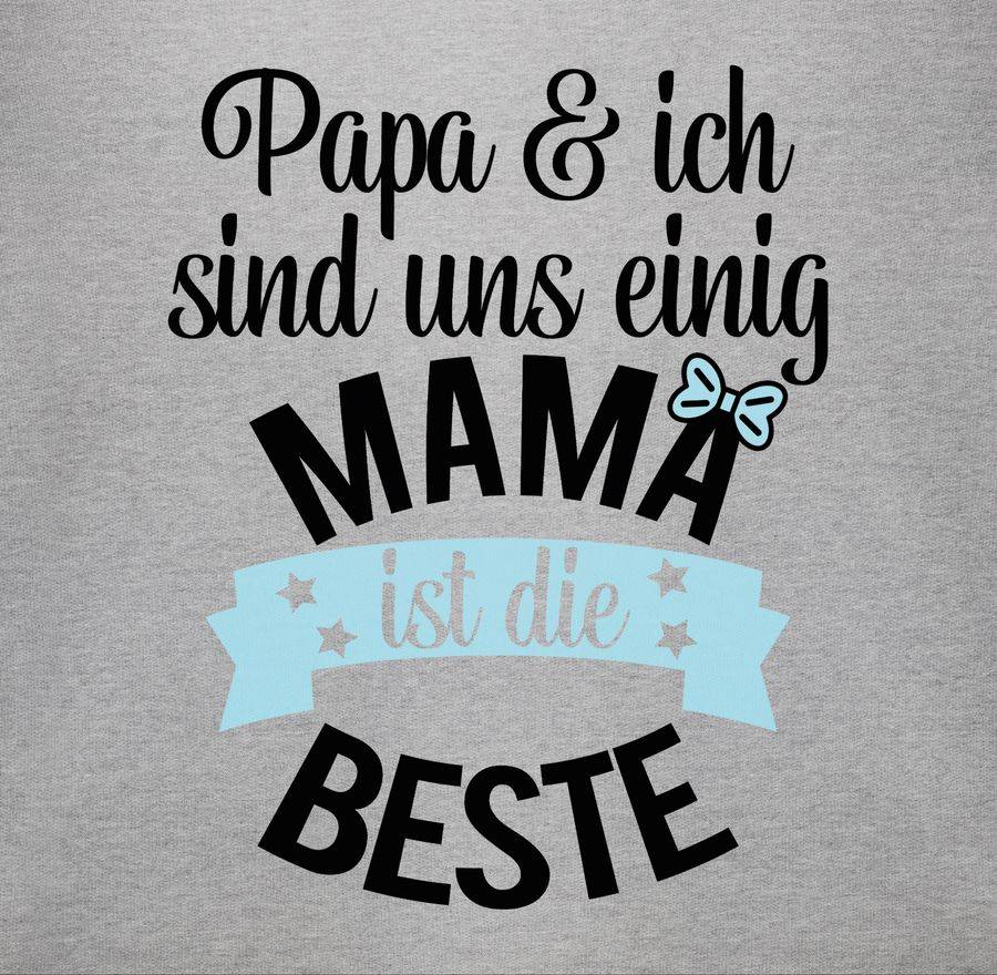Shirtracer Mama ist die beste - blau schwarz Shirts & Mehr Shirtracer Outlet