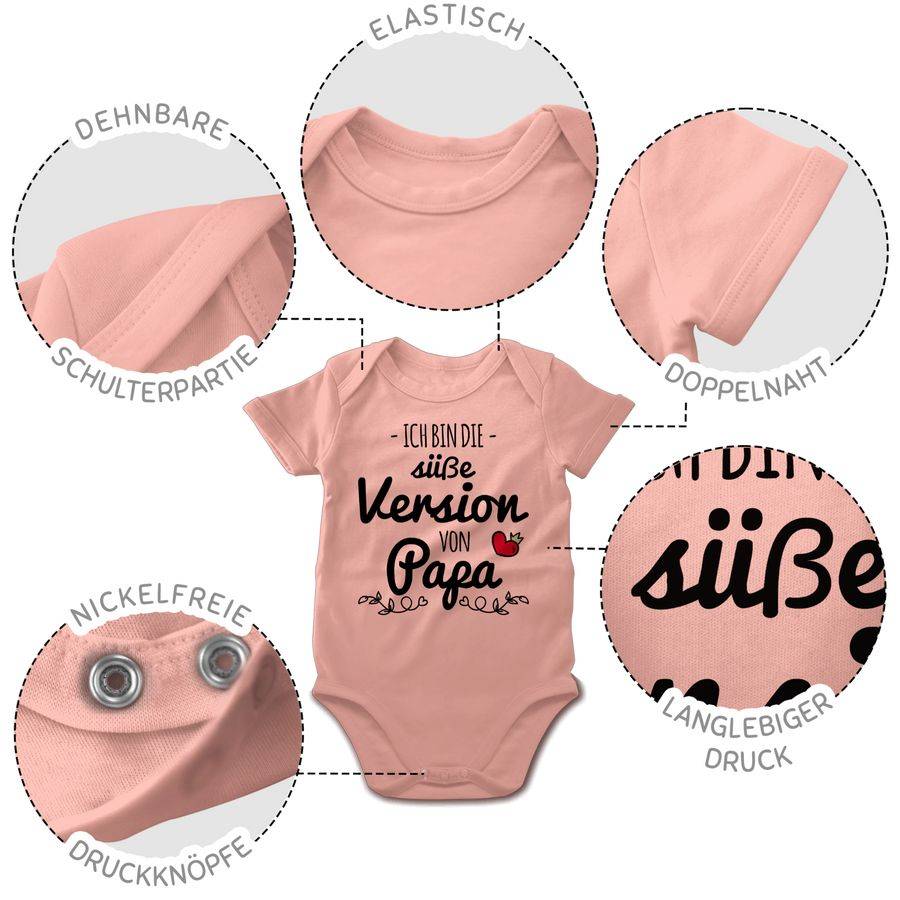 Shirtracer Süße Version von Papa Shirts & Mehr Shirtracer Günstiger Verkauf