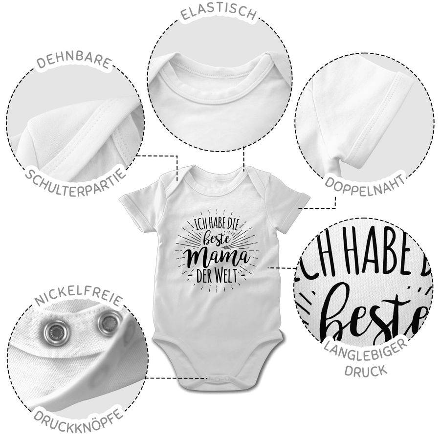 Shirtracer Ich habe die beste Mama der Welt Shirts & Mehr Shirtracer Blitzverkäufe