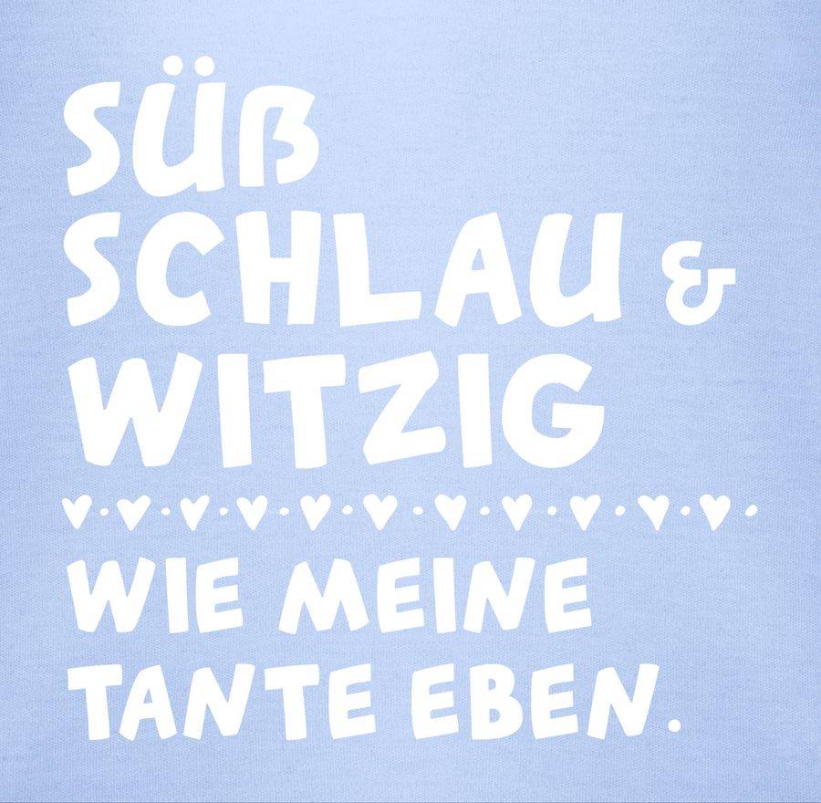 Shirtracer Süß schlau und witzig - wie meine Tante eben - Weiß Shirts & Mehr Shirtracer Fabrikpreis