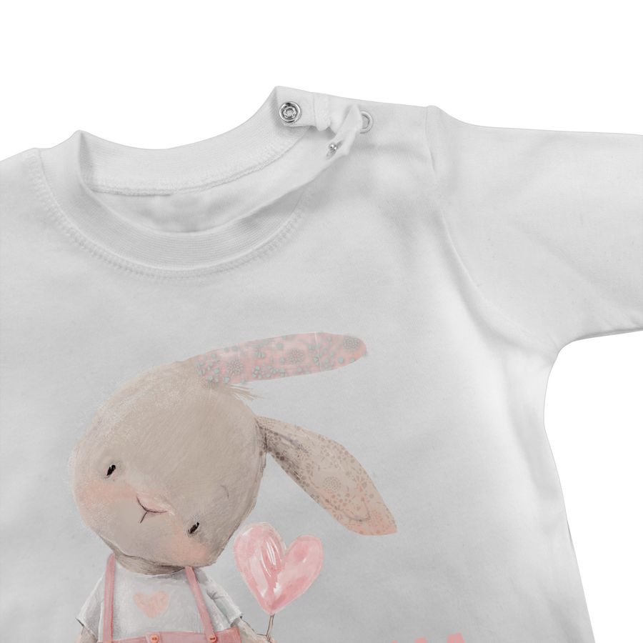 Shirtracer Mädchen Hase Rabbit Häschen Langohr Süße Hasen: T-Shirt Rucksack Shirtracer Sonderangebot