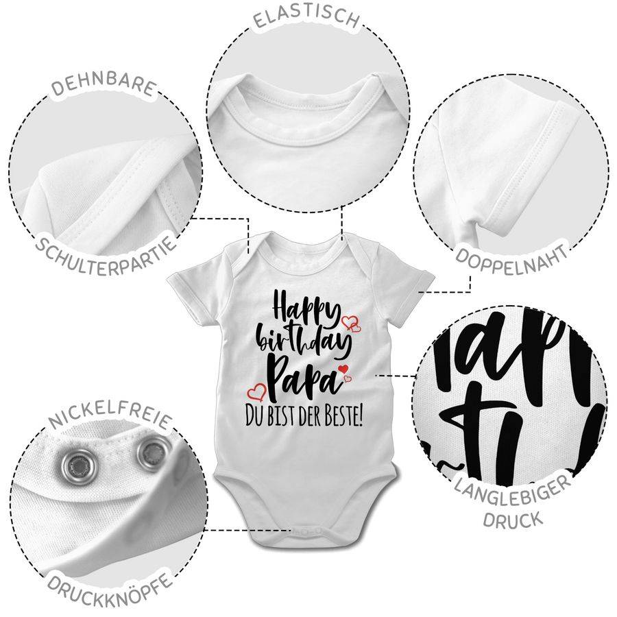 Shirtracer Happy Birthday Papa Shirts & Mehr Shirtracer Black Friday