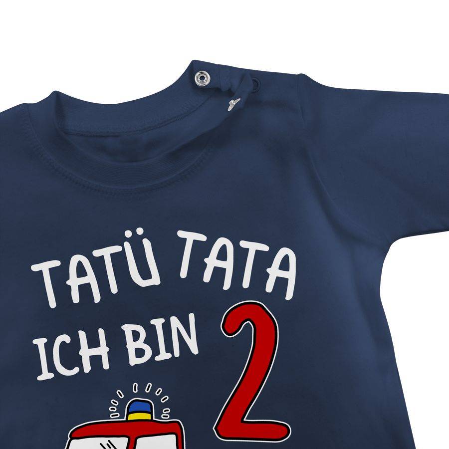 Shirtracer Tatü Tata Ich bin zwei Feuerwehrauto Shirts & Mehr Shirtracer Heißer Verkauf