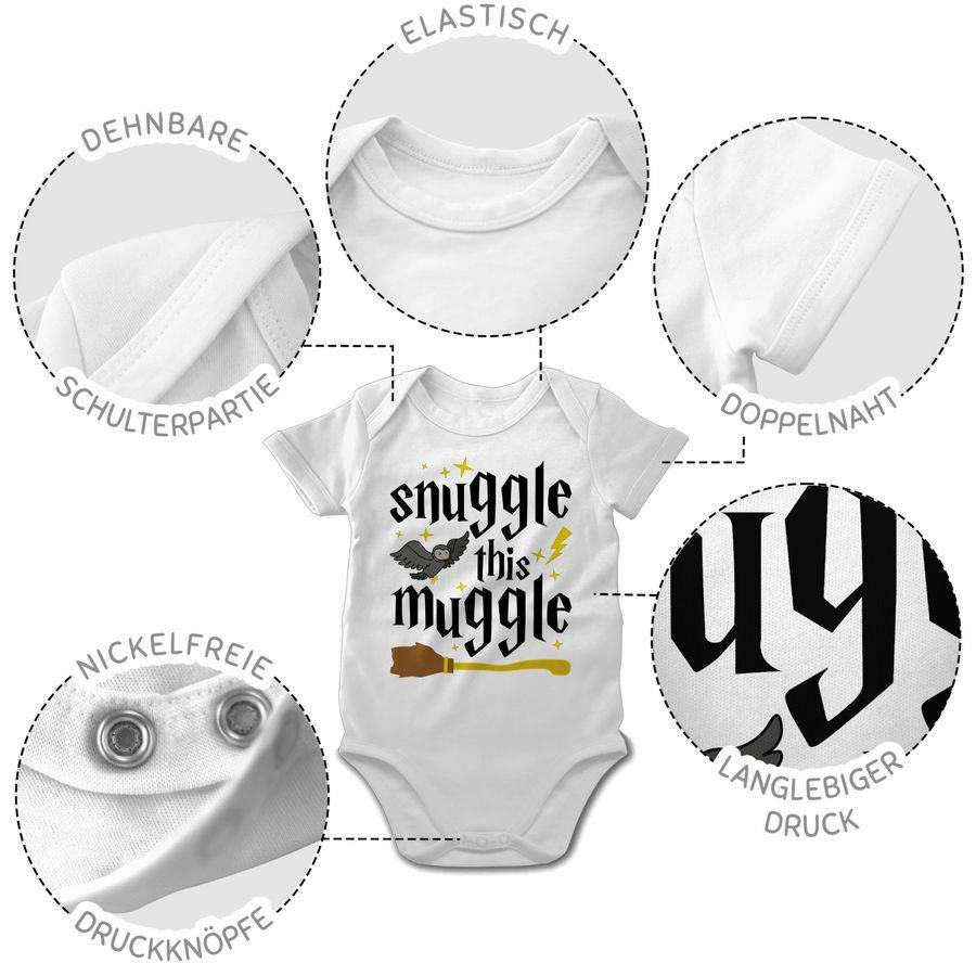 Shirtracer snuggle this muggle Shirts & Mehr Shirtracer Neueste Mode